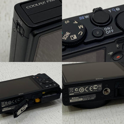 P310 Nikon COOLPIX P310 P310 デジタルカメラ 1/2.3型 1605万画素 【バッテリー蓋不良あり(閉まりが悪い)、充電器欠品】【加古川店】