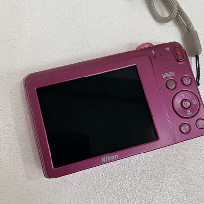 S3700 Nikon COOLPIX S3700 S3700 デジタルカメラ 1/2.3型 2005万画素 Wi-Fi対応 充電器欠品【加古川店】