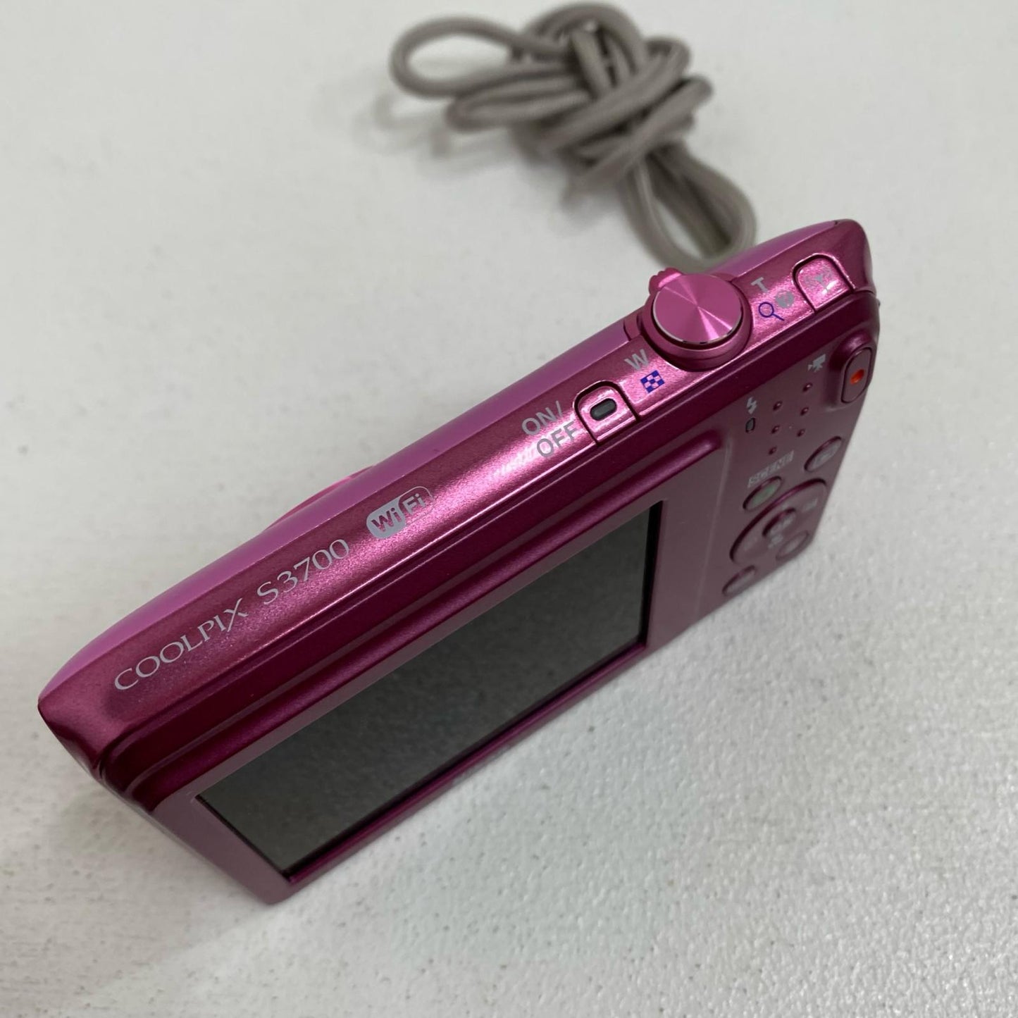 S3700 Nikon COOLPIX S3700 S3700 デジタルカメラ 1/2.3型 2005万画素 Wi-Fi対応 充電器欠品【加古川店】