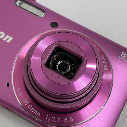 S3700 Nikon COOLPIX S3700 S3700 デジタルカメラ 1/2.3型 2005万画素 Wi-Fi対応 充電器欠品【加古川店】