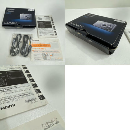 DMC-FX66 Panasonic LUMIX DMC-FX66 DMC-FX66 デジタルカメラ 1/2.33型 1410万画素 箱傷み大、充電器欠品【加古川店】