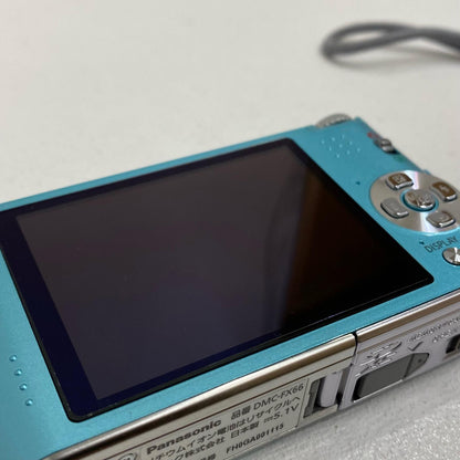 DMC-FX66 Panasonic LUMIX DMC-FX66 DMC-FX66 デジタルカメラ 1/2.33型 1410万画素 箱傷み大、充電器欠品【加古川店】