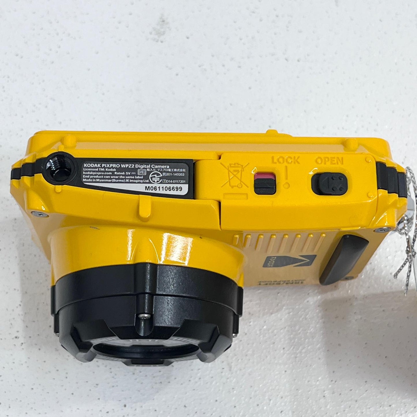 KODAK コダック PIXPRO WPZ2 コンパクトデジタルカメラ 防水・防塵・耐衝撃 1/2.3型 1635万画素 Wi-Fi対応 箱・バッテリー・AC・USB・ストラップ・印刷物付属【加古川店】