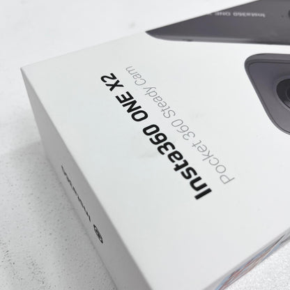 Insta360 ONE X2 CINOSXX/A アクションカメラ 1/2.3型 1800万画素 Wi-Fi対応 箱・バッテリー×3・充電器・USB・キャリングケース・印刷物付属【加古川店】