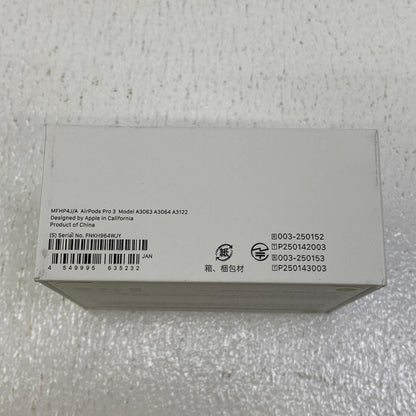 【未使用/未開封】 MFHP4J/A 未開封 Apple AirPods Pro 第3世代 MFHP4J/A【加古川店】
