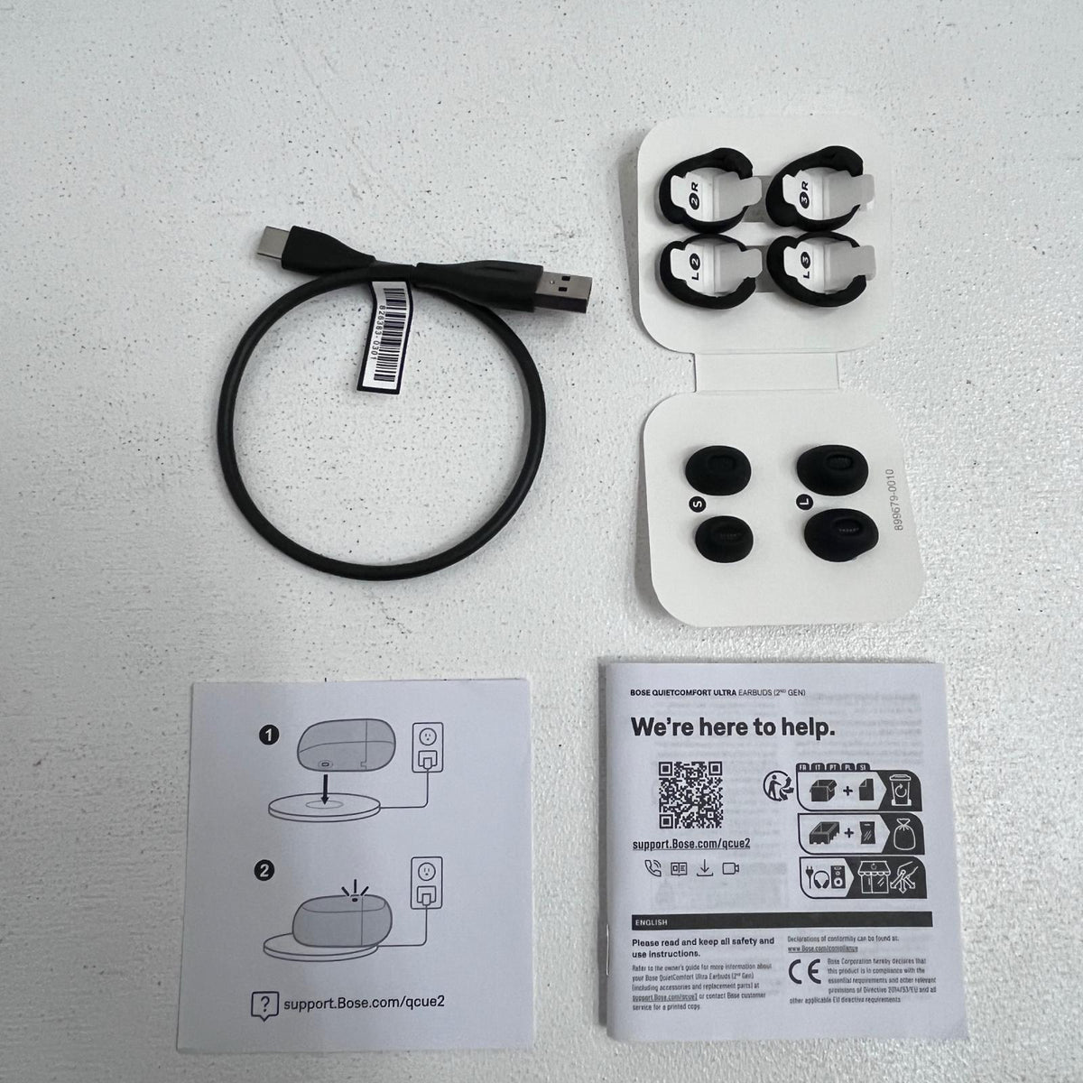 896637 BOSE QuietComfort Ultra Earbuds 第2世代 896637 音楽再生時問題なし【加古川店】