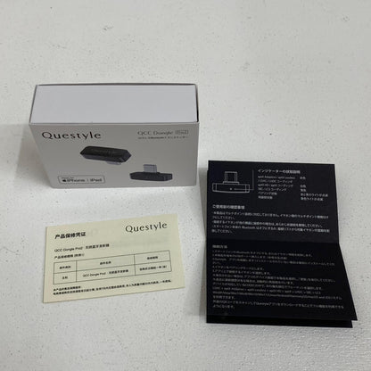 QCC Dongle Pro2 Questyle Audio QCC Dongle Pro 2 QCC Dongle Pro2 基本仕様 Bluetooth対応・電源；USB/USB Type-C【加古川店】