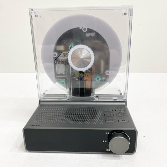 wizz ウィズ 縦型イルミネーションCDプレイヤー WVC-S001 ダイニチ電子 AC・箱付属【加古川店】