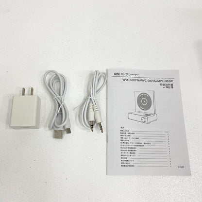 wizz ウィズ 縦型イルミネーションCDプレイヤー WVC-S001 ダイニチ電子 AC・箱付属【加古川店】