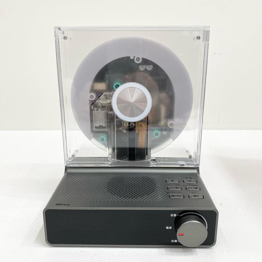 wizz ウィズ 縦型イルミネーションCDプレイヤー WVC-S001 ダイニチ電子 AC・箱付属【加古川店】