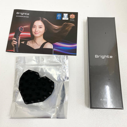 【未使用/未開封】 未開封 Bright SHOWER DRYER BRT-SD173WH ブライト シャワードライヤー 風量：2.58m3/分 消費電力：1200W(高温/3段風量(強)時) 【エレキコーム・ブラシ付属】【加古川店】