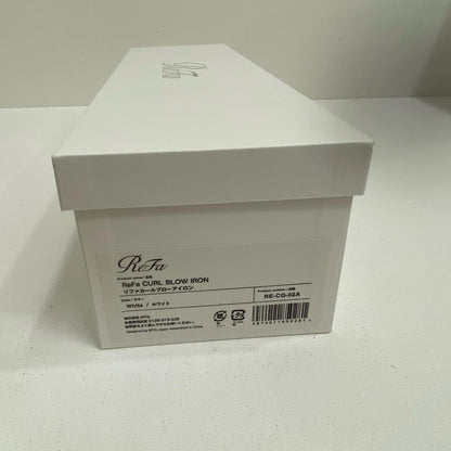 RE-CQ-02A Refa CURL BLOW IRON RE-CQ-02A 基本仕様 アイロン温度(温度調節段階)：120℃/140℃/160℃/180℃/200℃(5段階)【加古川店】