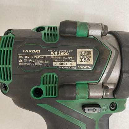 WR36DD2XPSZ HiKOKI 36Vコードレスインパクトレンチ WR36DD2XPSZ【加古川店】