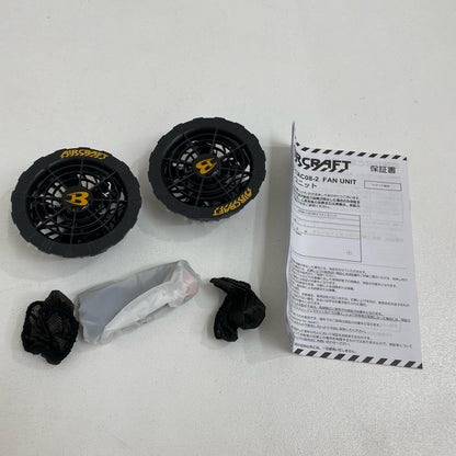 AC08 BURTLE AIRCRAFT　AC08バッテリー＋ファンセット AC08 基本仕様 22V【加古川店】