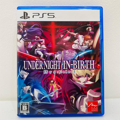 Game Software Standard Edition UNDER NIGHT IN-BIRTH 2 Sys:C PlayStation 5 Action Fighting ELJM-30236