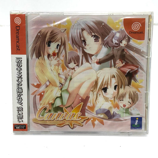 [Used] Game software Canvas ~Sepia motif~ Dreamcast love simulation T-20108M [Kakogawa Logistics] 