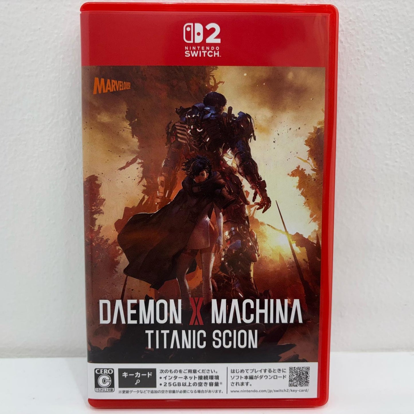 [Used] Game Software DAEMON×MACHINA TITANIC S AAG6A Nintendo Switch2 POT-P-AAG6A