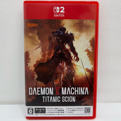 [Used] Game Software DAEMON×MACHINA TITANIC S AAG6A Nintendo Switch2 POT-P-AAG6A