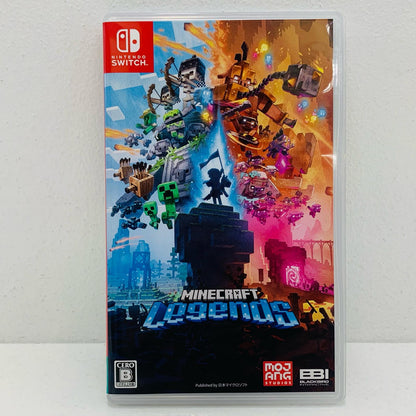 [Used] Game software Minecraft Legends Nintendo Switch HAC-P-AZJ4A [Shikama store] 