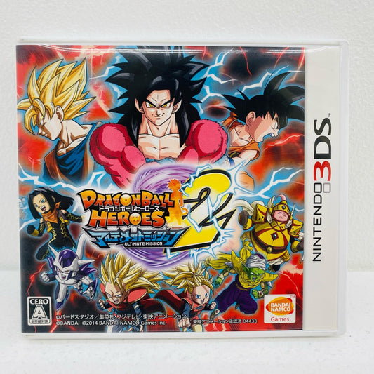 [Used] Game software Dragon Ball Heroes Ultimate Mission 2 Nintendo 3DS/2DS CTR-P-BDBJ [Shikama store] 