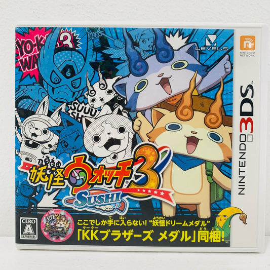 【中古】 ゲームソフト 妖怪ウォッチ3 SUSHI Nintendo 3DS・2DS ロールプレイング CTR-P-BY3J