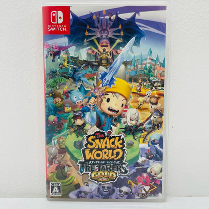 ゲームソフト スナックワールド トレジャラーズ ゴールド Nintendo Switch ロールプレイング HAC-P-AJMUA