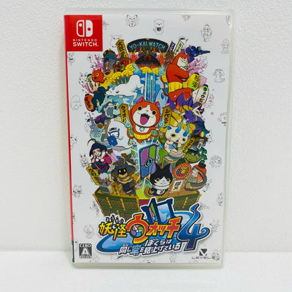 [Used] Game software Yo-kai Watch 4 We are looking up at the same sky Nintendo Switch Role-playing HAC-P-AS5JA [Shikama store] 