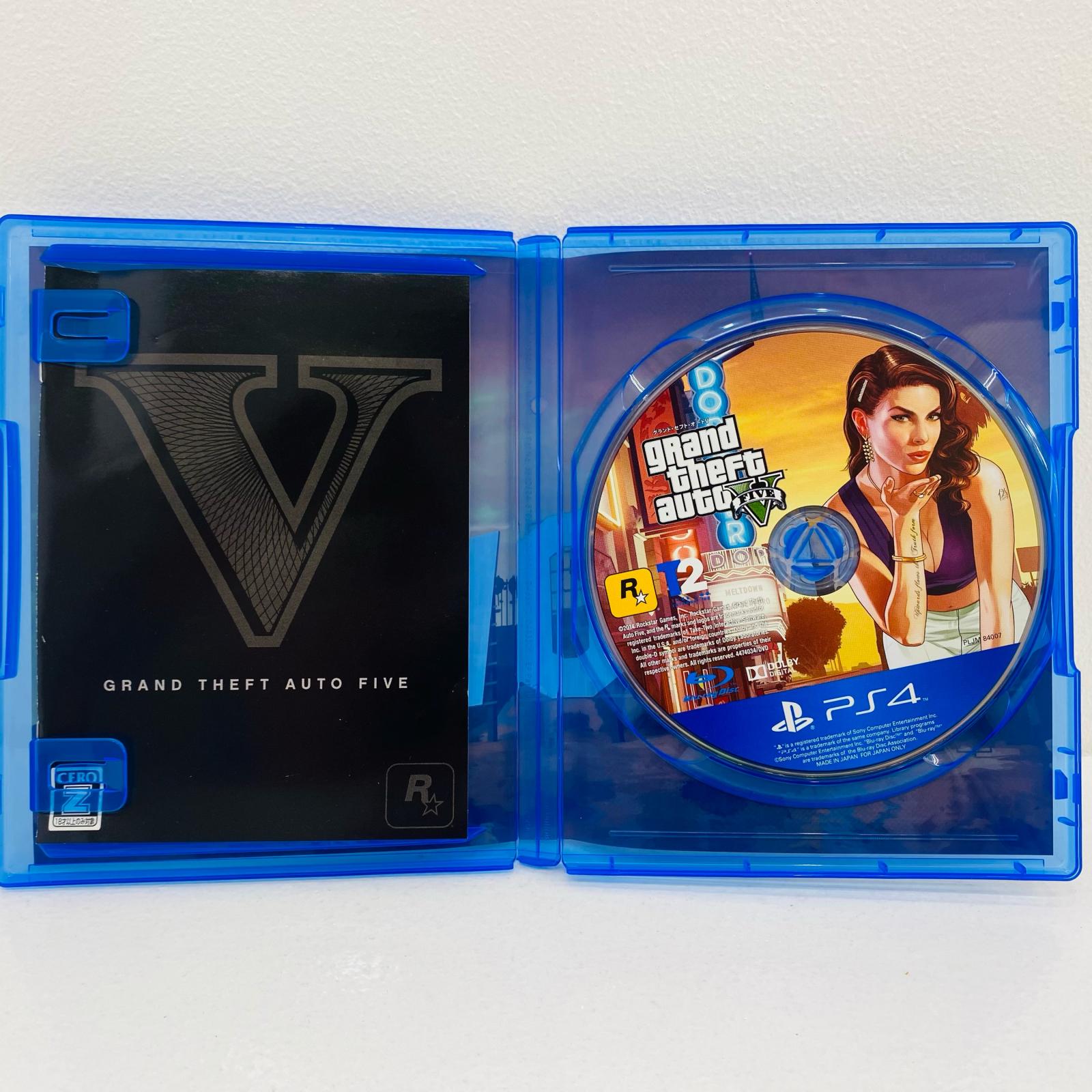 Used] Game Software Grand Theft Auto V PlayStation 4 Action PLJM