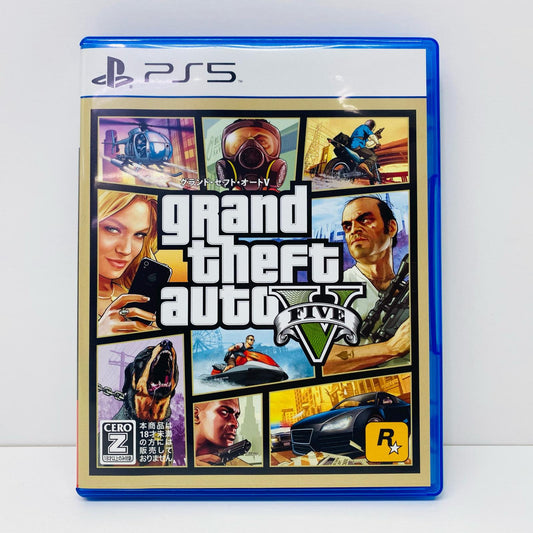 ゲームソフト Grand Theft Auto 5 プレイステーション5 アクション ELJM-30138【飾磨店】【代金引換不可・日時指定不可】【ポスト投函】