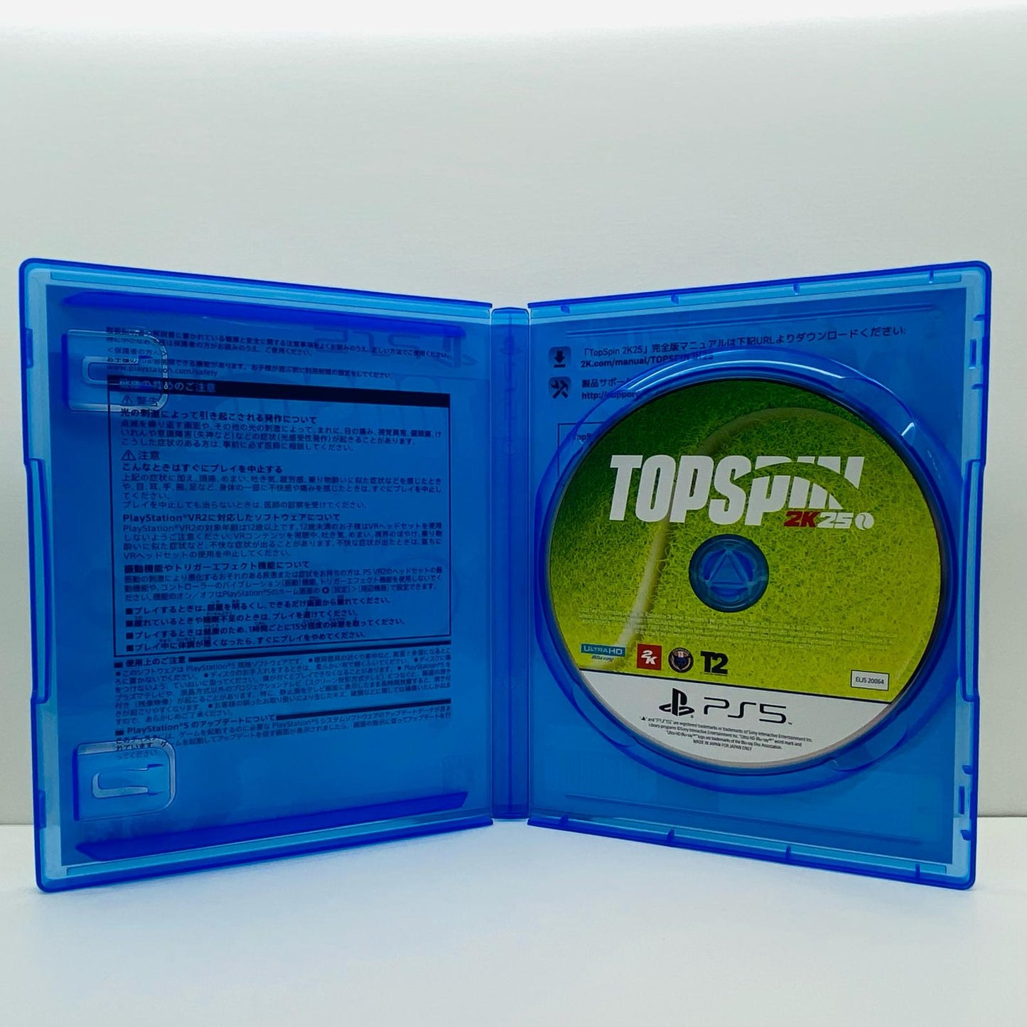 【中古】 ゲームソフト TopSpin 2K25 プレイステーション5 テニス ELJS-20064