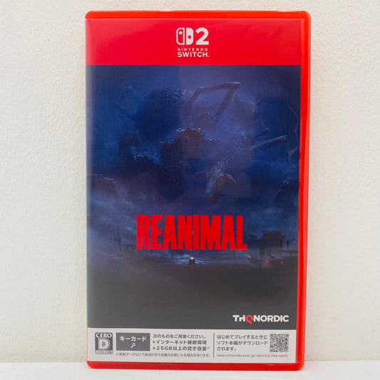 ゲームソフト 通常版 REANIMAL AAH5B Nintendo Switch2 ホラーＡＤＶ POT-P-AAH5B【飾磨店】【代金引換不可・日時指定不可】【ポスト投函】