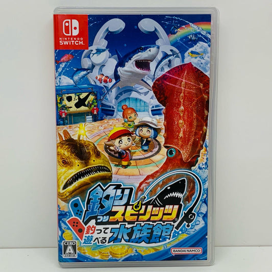 【中古】 ゲームソフト 釣りスピリッツ 釣って遊べる水族館 Nintendo Switch HAC-P-AZ4KA【飾磨店】
