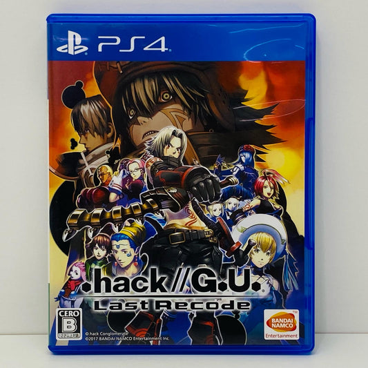 【中古】 ゲームソフト 通常版 .hack G.U.Last Recode プレイステーション4 PLJS-74022【飾磨店】