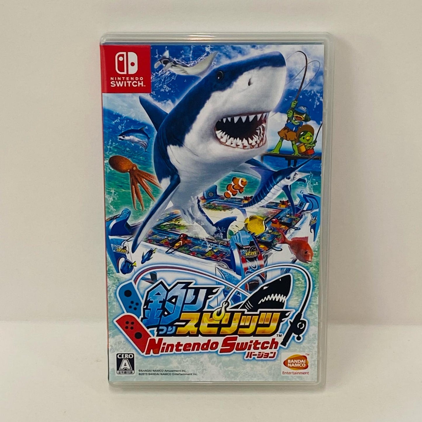 ゲームソフト 釣りスピリッツ NintendoSwitchバージョン Nintendo Switch 釣り HAC-P-AS4HA【飾磨店】【代金引換不可・日時指定不可】【ポスト投函】