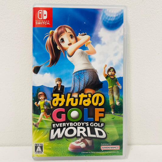 【中古】 ゲームソフト みんなのGOLF WORLD Nintendo Switch ゴルフ HAC-P-BLT8A