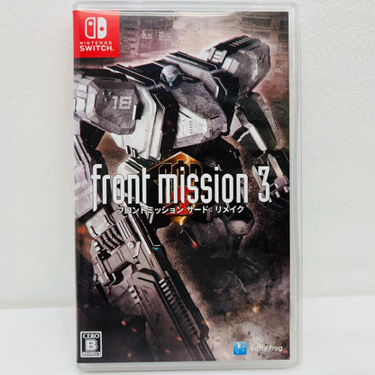 [Used] Game Software Front Mission 3: Remake Nintendo Switch Simulation RPG HAC-P-BALLA