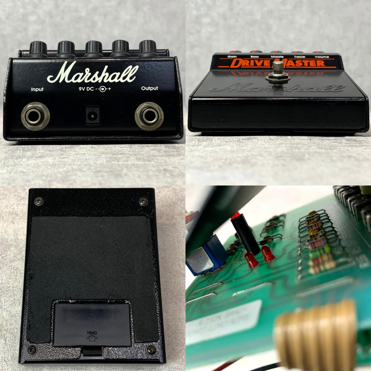 Marshall | マーシャル Drivemaster 楽器 【送料無料】Marshall名機3兄弟の一角！クリッピングダイオードにLED×2使用！【加古川店】