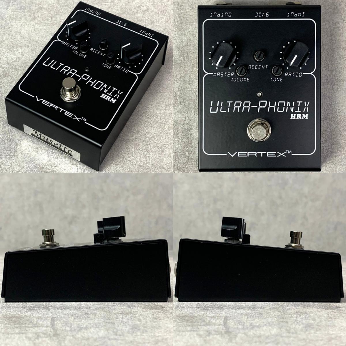 Vertex | ヴァーテックス Ultraphonix HRM 楽器 オーバードライブ 【送料無料】Dumble HRMのトーンを追求したオーバードライブ！【箱・説明書付き】【加古川店】