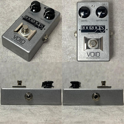 BOOROCKS | ブロックス VOID Crunch-Booster CR-1 楽器 オーバードライブ 【送料無料】ハイミッドにピークを持つブリティッシュサウンド【箱・説明書付き】【加古川店】