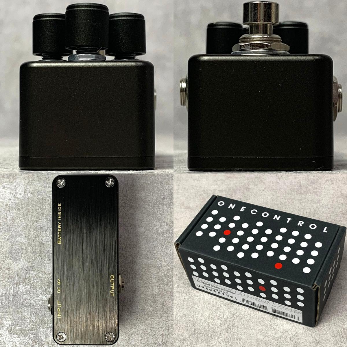 ONE CONTROL | ワンコントロール Anodized Brown Distortion 楽器 ディストーション 【箱付き】低～中音域はふくよかに、高音域は鋭いディストーション【加古川店】