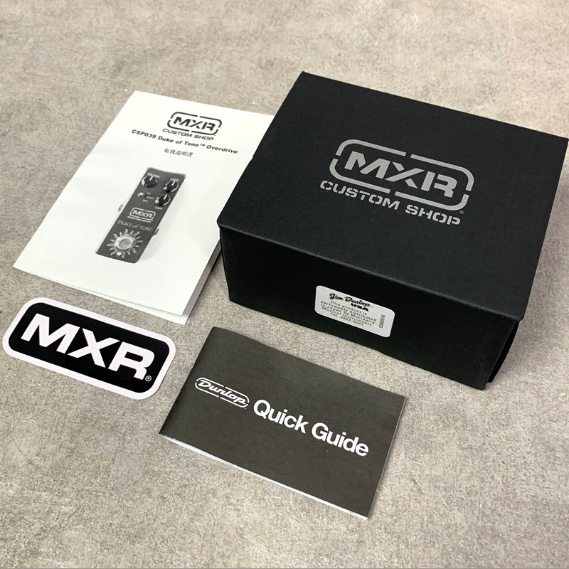 【新品】 MXR | エムエックスアール オーバードライブ CSP039 DUKE OF TONE OVERDRIVE 楽器 オーバードライブ CSP039 DUKE OF TONE OVERDRIVE【加古川店】