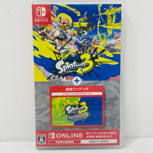 ゲームソフト Splatoon3+エキスパンション・パス Nintendo Switch シューティング HAC-R-AV5JG
