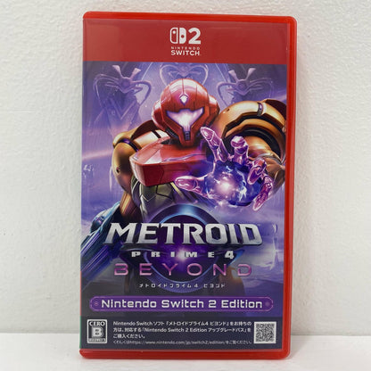 【中古】 ゲームソフト メトロイドプライム4 ビヨンド BGW5B Nintendo Switch2 アドベンチャー NXS-P-BGW5B