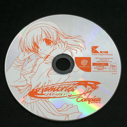 [Used] Game software Memories Off Complete Dreamcast T-19702M [Kakogawa Logistics]