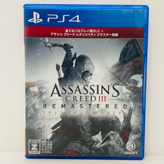 ゲームソフト アサシン クリード 3 リマスター プレイステーション4 アクション PLJM-16388