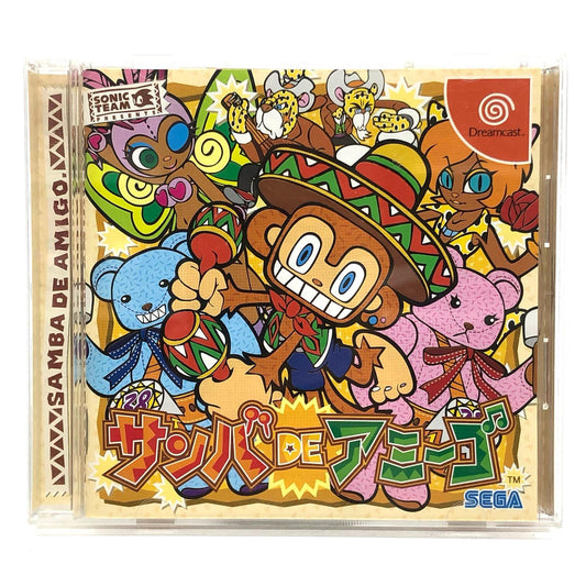 【中古】 ゲームソフト サンバＤＥアミーゴ ドリームキャスト 音楽・ダンス HDR-0063【加古川物流】