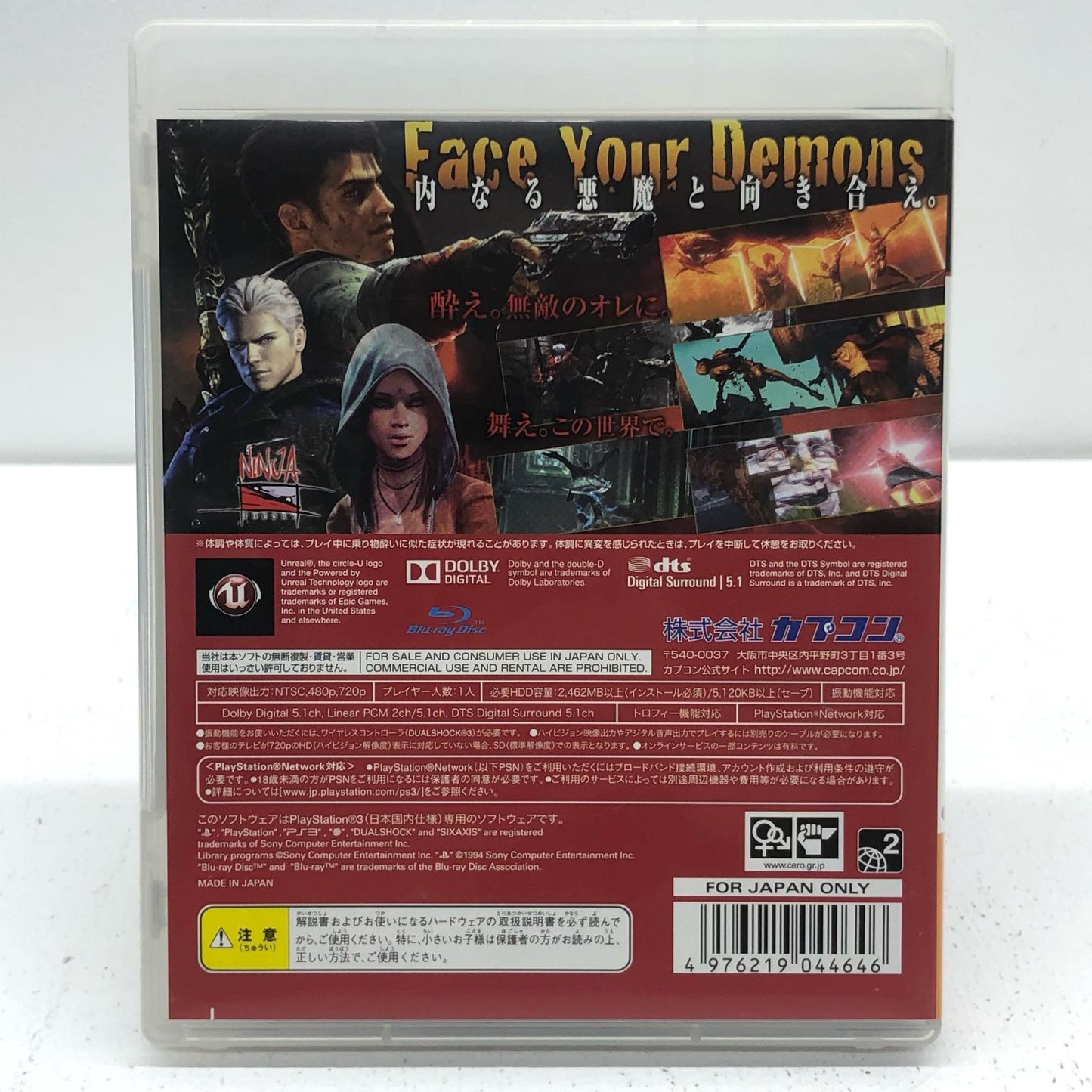 ゲームソフト 【17歳以上対象】 DmC Devil May Cry プレイステーション3 アクション BLJM-60502