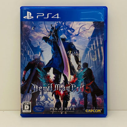 [Used] Game software Devil May Cry5 PlayStation 4 PLJM-80273 [Shikama store] 