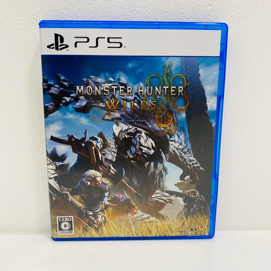 [Used] Game software Monster Hunter Wilds PlayStation 5 ELJM-30582 [Shikama store] 