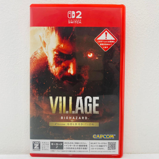 ゲームソフト バイオハザード VILLAGE Zver.G ABAUB Nintendo Switch2 ホラーＡＤＶ POT-P-ABAUB【飾磨店】【代金引換不可・日時指定不可】【ポスト投函】